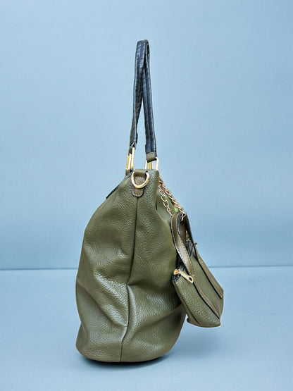 Royal Opal Shoulder Bag from side